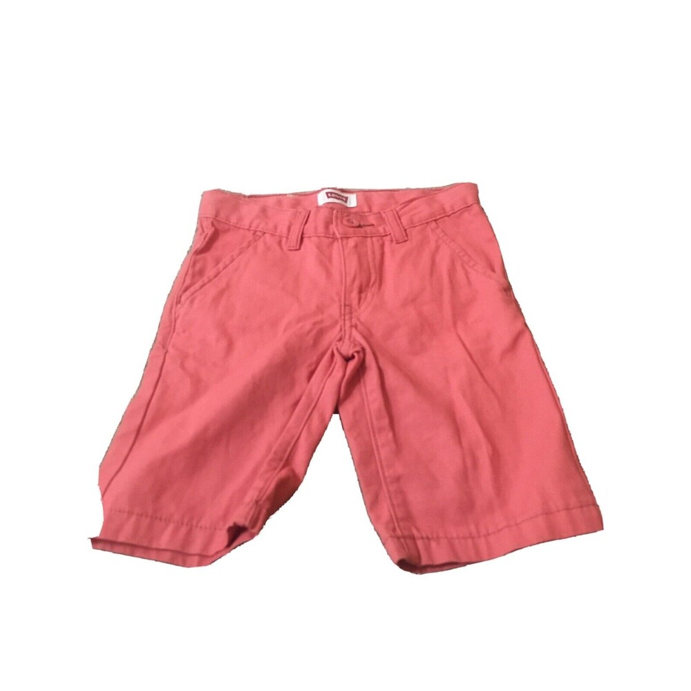 Levi's Boys Casual Shorts Pockets Size 4 Regular Peachish